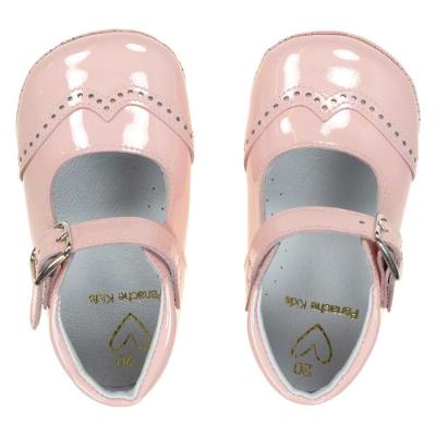 Picture of Panache Baby Shoes Gull Wing Mary Jane - Strawberry