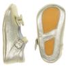 Picture of Panache Baby Shoes Bow Front Mary Jane - Metallic Gold