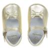 Picture of Panache Baby Shoes Bow Front Mary Jane - Metallic Gold