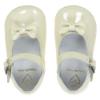 Picture of Panache Baby Shoes Bow Front Mary Jane - Cream
