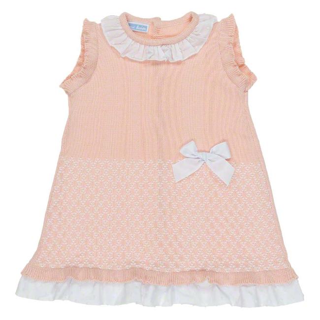 Picture of Mac Ilusion Baby Plumetti Knit Dress - Pink