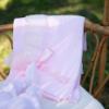 Picture of Mac Ilusion Knitted Shawl Blanket With Tulle Ruffle - Pink