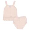 Picture of Mac Ilusion Knitted Tulle Hem Tunic Panties Set - Pink