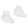 Picture of Purete du... bebe Soft Cotton Booties  - White