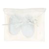 Picture of Purete du... bebe Soft Cotton Booties - White