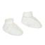 Picture of Purete du... bebe Soft Cotton Booties  - Ivory