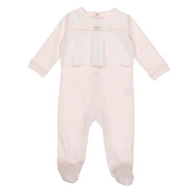 Picture of Purete du... bebe Poplin Blouse Front Playsuit - Pink