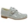 Picture of Panache Gull Wing Buckle Shoe - Light Grey Patent