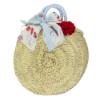 Picture of Loan Bor Seaside Print Straw Beach Basket