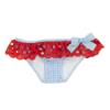 Picture of Loan Bor Gingham Halterneck Bikini - Blue Red