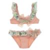Picture of Loan Bor Fern Ruffle Bikini - Peach Green