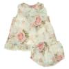Picture of Loan Bor Toddler Floral Dress Ruffle Panties Set