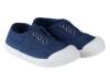 Picture of Igor Berri Slip On Canvas Pump - Navy Blue