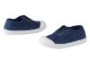 Picture of Igor Berri Slip On Canvas Pump - Navy Blue