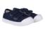 Picture of Igor Berri Velcro Strap Canvas Pump - Navy Blue