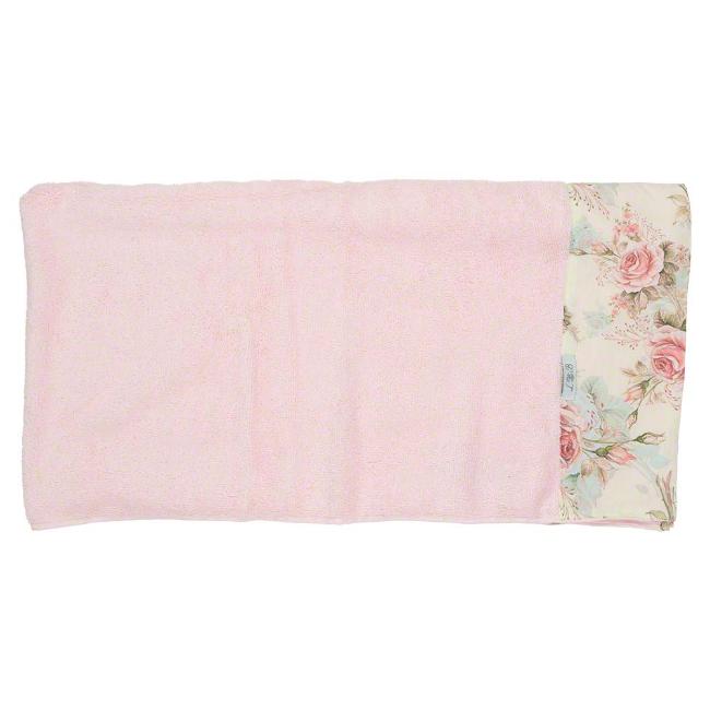 Picture of Loan Bor Rose Print Cotton Beach Towel - Pink