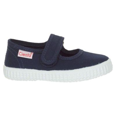 Picture of Calzados Cienta Canvas Mary Jane Shoe - Navy