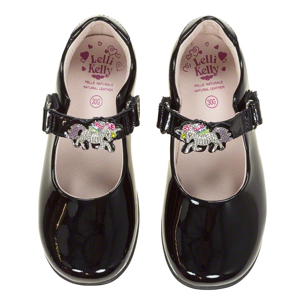 Lelli kelly blossom top unicorn school shoes