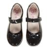 Picture of Lelli Kelly Perrie Bow School Dolly G Fitting - Black Patent