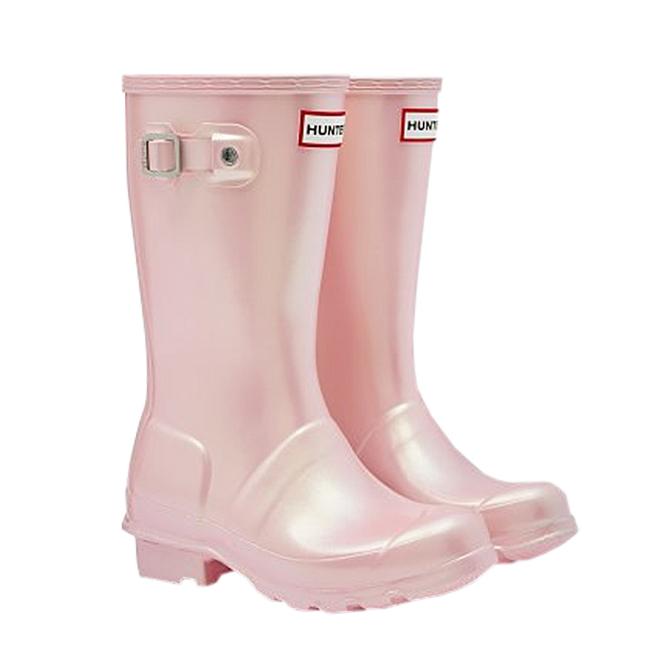 Picture of Hunter Original Big Kids Nebular Wellington Boots - Bella Pink