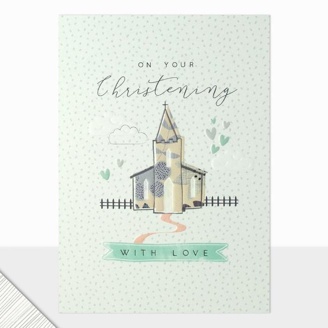 Picture of Laura Darrington Designs Halcyon On Your Christening Greeting Card