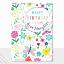 Picture of Laura Darrington Designs Scribbles Happy Birthday Grandaughter Greeting Card