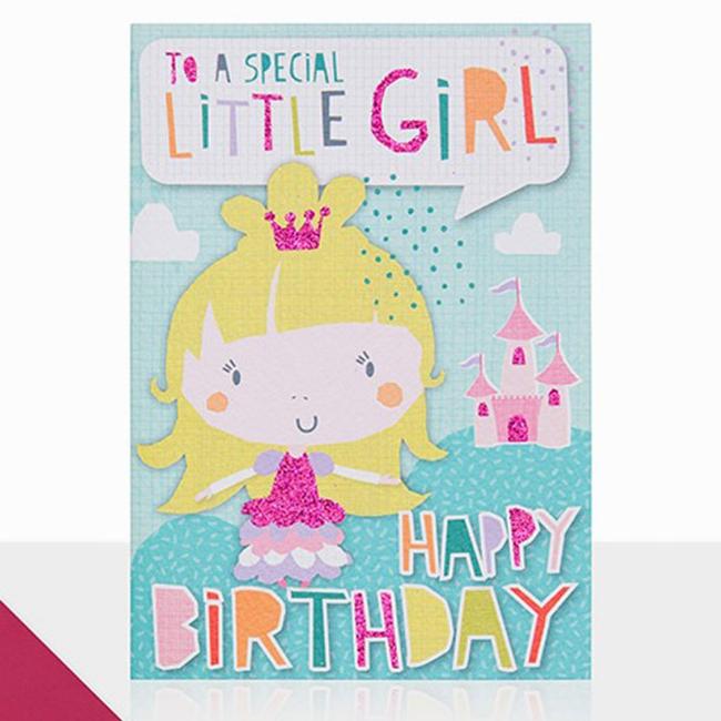 Picture of Laura Darrington Designs Cut Out Princess Greeting Card