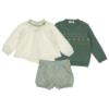 Picture of Loan Bor Toddler Boys Sweater Shirt Pants Set - Green