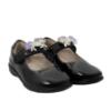 Picture of Lelli Kelly Blossom Single Unicorn School Shoe F Fitting - Black Patent