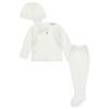 Picture of Mac Ilusion Boys 3 Piece Cable Knit Set - White