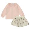 Picture of Mac Ilusion Girls Ballerina Skirt Blouse Set - Beige Pink