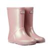 Picture of Hunter Little Kids First Classic Nebula Wellington Boots - Bella Pink