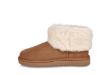 Picture of UGG Youth Classic Mini Fluff Sheepskin Boot - Chestnut