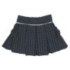 Picture of Loan Bor Girls Adjustable Skirt Pinafore Blouse Set - Navy