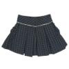 Picture of Loan Bor Girls Adjustable Skirt Pinafore Blouse Set - Navy