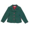 Picture of Loan Bor Girls Tartan Ruffle Jacket - Green