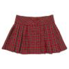 Picture of Loan Bor Girls Blouse Tartan Skirt Set - Red