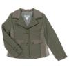 Picture of Loan Bor Girls Diamond Quilt Riding Jacket - Beige Brown