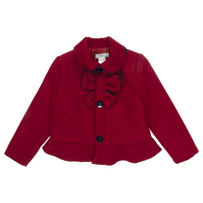 Picture of Loan Bor Doby Bow Jacket - Red Navy
