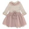 Picture of Loan Bor Girls Lace & Tulle Dress - Pink