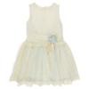 Picture of Loan Bor Sleeveless Party Dress Tulle Skirt - Cream Blue