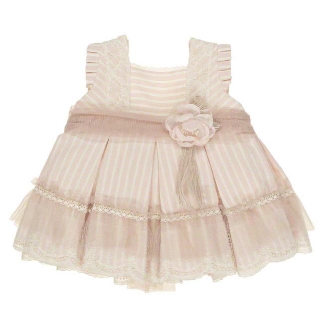 Picture of Loan Bor Baby Girls Lace & Tulle Party Dress - Pink