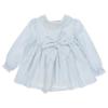 Picture of Loan Bor Baby Big Bow Dress Panties Set - Pale Blue
