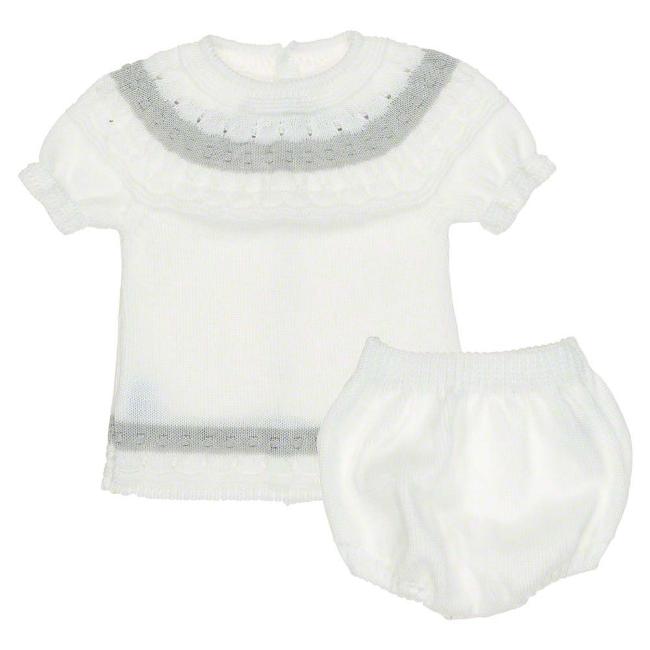 Picture of Mac Ilusion Two Piece Knitted Set - White