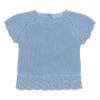 Picture of Mac Ilusion Knitted Set With Booties & Bonnet - Blue