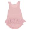 Picture of Mac Ilusion Girls Ruffle Knit Romper - Pink