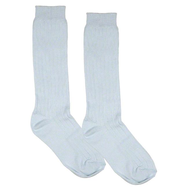 Picture of Carlomagno Socks Ribbed Knee High Sock - Sky Blue