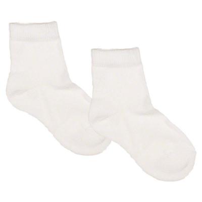 Picture of Meia Pata Fine Flat Ankle Sock - White