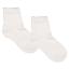 Picture of Meia Pata Fine Flat Ankle Sock - White