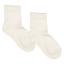 Picture of Meia Pata Fine Flat Ankle Sock - Ivory